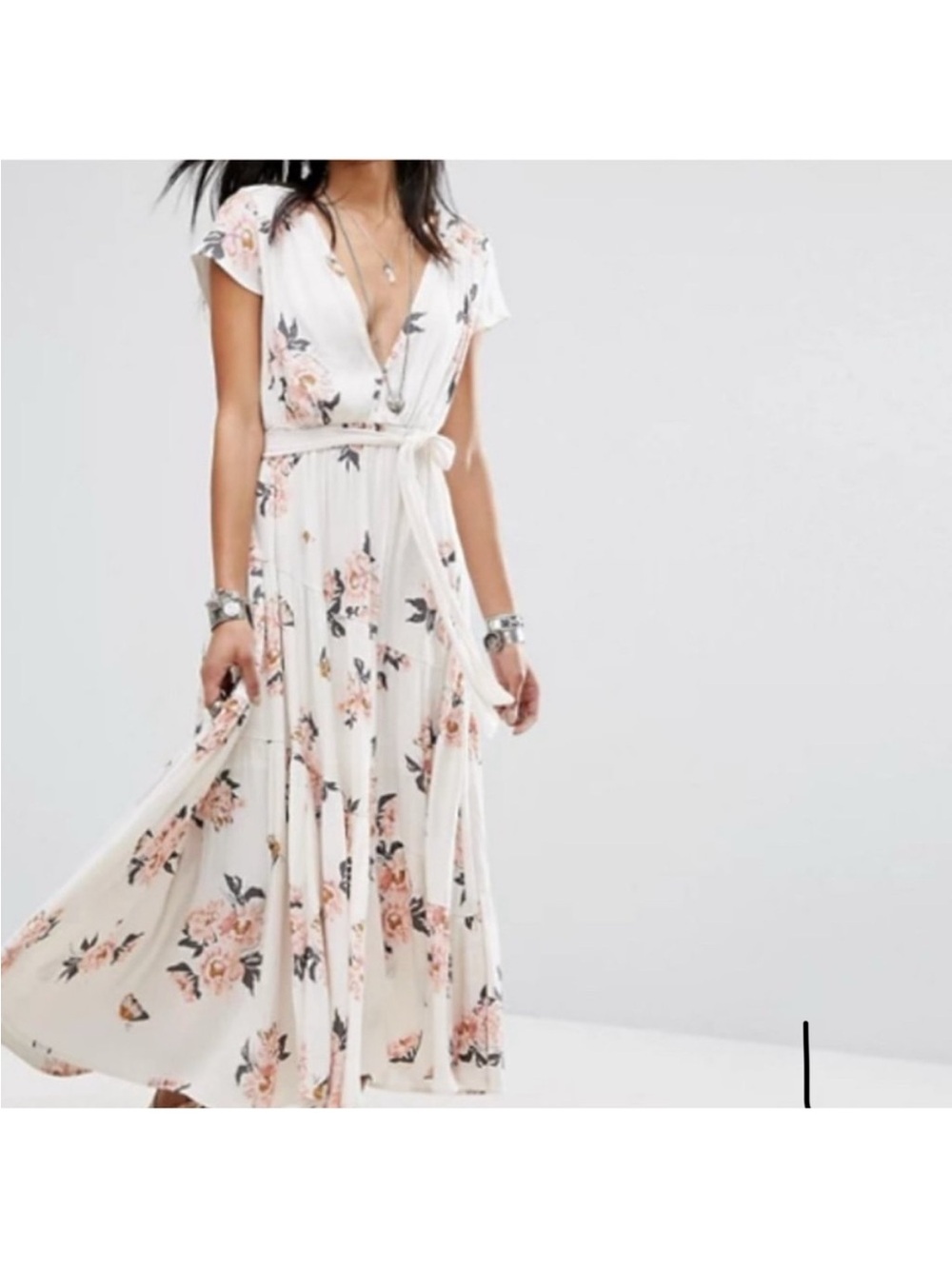Free People All I Got Printed Maxi Dress